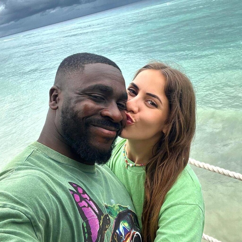 indian woman with western guy