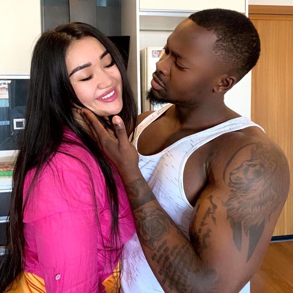 korean woman with american man